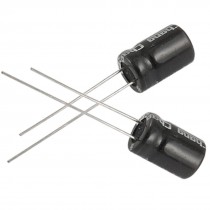 20 x 470uF 16V 105C Radial Electrolytic Capacitor 8x12mm