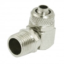 Quick Coupler Screw 1 4" PT Thread 6mm x 8mm Air Tubing Fittings 2 Pcs