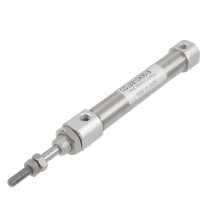 Double Action 25/64" Bore 1 3/8" Stroke 1.0 Mpa Stainless Steel Air Cylinder