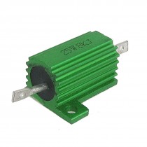 Green Aluminum Housed Wirewound Resistor 25W 8K Ohm 5% Adkat