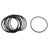 10 Pcs 55mm x 60mm x 2.5mm Nitrile Rubber Sealing O Ring Gasket Washer