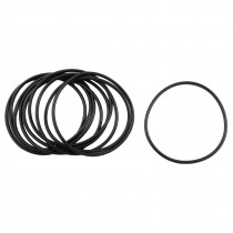 10 Pcs Black Nitrile Rubber O Ring Grommets Seal 83mm x 90mm x 3.5mm