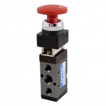 MSV 86522EB 5 Way 2 Position Self Locking Hand Operated Solenoid Valve