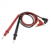 Pair 26" Length 1000V Banana Plug Type Multimeter Testing Lead Probe Black Red