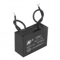 CBB61 AC 450 Voltage 6uF Air Conditioner Electric Fan Running Capacitor