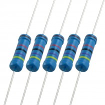 Axial Lead Metal Film Resistors 47K Ohm 2W 1% 200 Pcs
