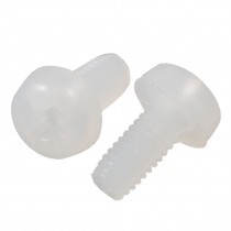 20 Pcs 3/25" Male Thread Dia Phillips Fasteners Fixed Screws