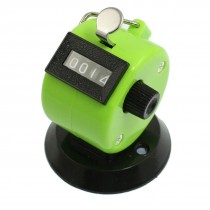 Golf Pitch Count 4 Digit Number Clicker Portable Tally Counter Apple Green