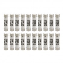 Ceramic Tube Cylindrical Fuse Links R015 500V 6A 10 x 38mm (Bag of 20)