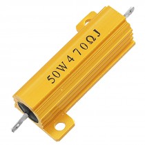 Chassis Mount Wirewound Aluminium Housed Power Resistor 5% 50W 470 Ohm
