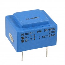 Vacuum Epoxy Resin Sealed Encapsulated Transformer 1VA