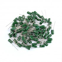 0.0022uF 2200pF 100V 5% Polyester Film Capacitors (Bag of 100)