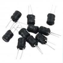 10 Pcs Magnetic Core DIP 100uH Radial 8x10mm Inductors