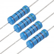 3W 510 Ohm 1% Axial Lead Metal Film Resistors 100 Pcs