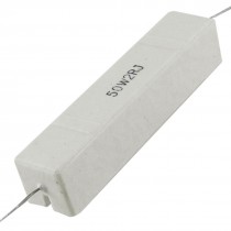 50W Watt 2 ohm 2R Wire Wound Ceramic Cement Power Resistor