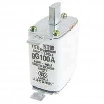500V 120kA 660V 50kA gG 100A Blade Ceramic Fuse Link NT00