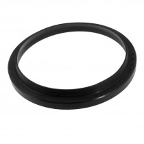 Black 80mm x 94mm x 6mm x 11mm Wiper Dust Seal Ring Gasket