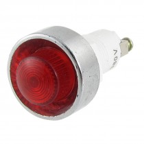 AC 380V Round Head Red Indicator Light Signal Lamp