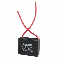Ceiling Fan Capacitor CBB61 2.5uf 500VAC 2 Wire 50Hz