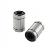 6x12x19mm Rubber Seal Linear Motion Bearings 2 Pcs