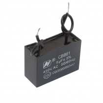 CBB61 Model AC 450V 5uF Air Conditioner Electric Fan Running Capacitor