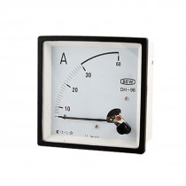 DH-96 AC 30A Square Analog Current Panel Ammeter Gauge