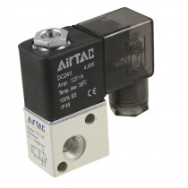 DC 24V 4 8W Direct Action Pneumatic Electromagnetic Valve