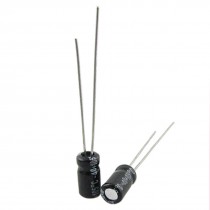 100 Pcs 4x7mm 4.7uF 105C Aluminum Electrolytic Capacitors