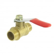 Compressor 12mm OD Thread Forged Brass Gas Ball Valve