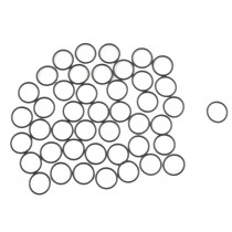 50 Pcs Automobile Sealing NBR O Rings Washers 12mmx11mmx1mm Kywvc