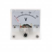Class 2.5 Accuracy AC 0-300V Gauge Panel Voltmeter