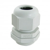 10 Pcs White Plastic Waterproof Cable Glands M20 x 1.5