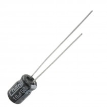 100 Pcs 10uF 50V 105C Aluminum Electrolytic Capacitors 5x7mm