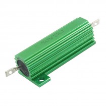 Green 50 Watt 5K Ohm 5% Aluminum Shell Wire Wound Resistor