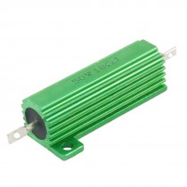 Green 50 Watt 18 Ohm 5% Aluminum Shell Wire Wound Resistor