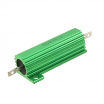 Green 50 Watt 6 Ohm 5% Aluminum Shell Case Wire Wound Resistor