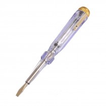 Plastic Grip 3mm Slotted Screwdriver AC Volt Tester Electroprobe 100V-500V