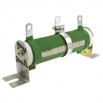 50W Watt 200 Ohm Ceramic Tube Adjustable Rheostat Resistor