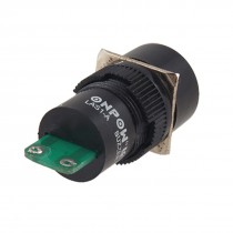 Anticipated Signal Indicator Lamp 70dB Black Buzzer DC 24V