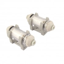 2 Pcs in Line Vacuum Filter ZFC100 04 B for 4mm OD Tube