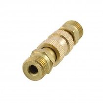 13mm Male to Male Thread M/M Metal Air Compressor Slow Down Valve