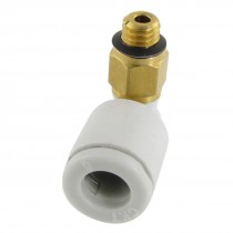 6mm 15 64" Push in to Connect M5 Thread Elbow Quick Pneumatic Fitting