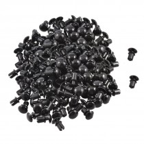 200 x Removable Head Nylon Push Rivet Fasteners for 3.5-4.5mm Thick Panel