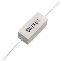 10 Pcs 1.8K Ohm 5% Tolerance Cement Power Resistors 5W