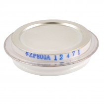 1.6KV 800A ZP Silver Tone Round Case Disc Type Silicon Rectifier
