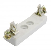 AC 380V 50A Screw Type Ceramic Fuse Holder Base RTO-50B 1 Pole