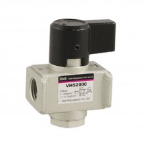 Black Knob Residual Pressure Relief 3 Port Manual Valve