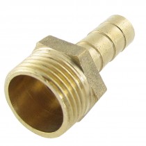 41 64" Male Thread 5 16" Air Water Fuel Hose Brass Barb Fitting Adapter