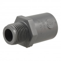 22mm Hole Inner Diameter Male Thread PVC Pipe Adapter