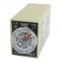 H3Y-4 DC 24V 4PDT 0-10 Seconds 1S 14 Pins Power on Time Delay Relay